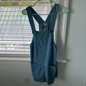 rhythm jean overall dress